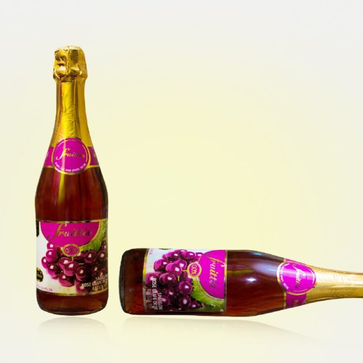 FRUITTIS SPARKLING ROSE GRAPE DRINK