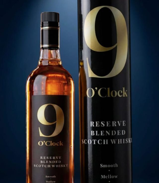 9 o'clock reserve blended scotch whisky
