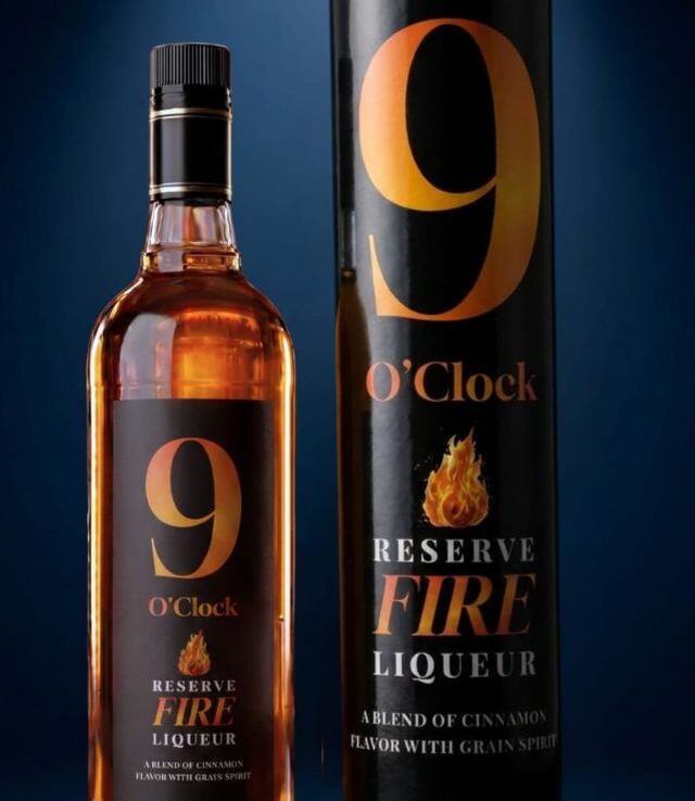9 o'clock reserve fire liqueur