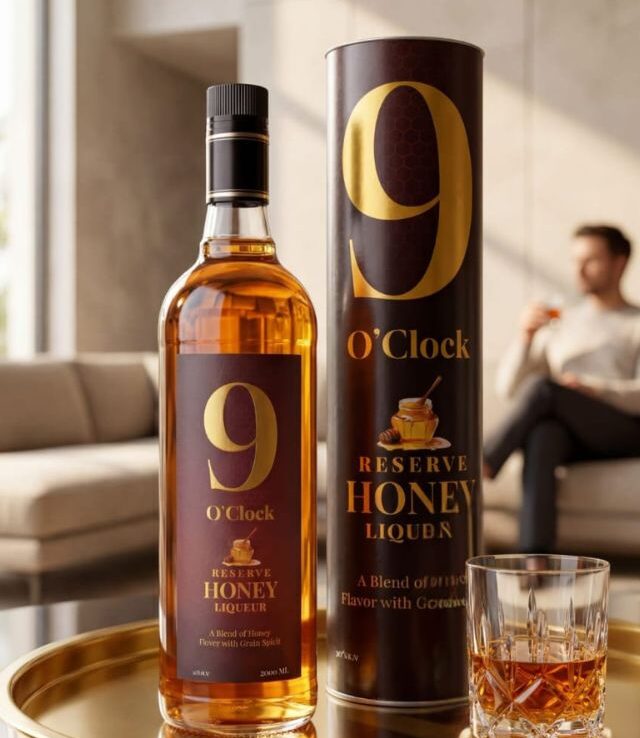 9 o'clock reserve honey liqueur