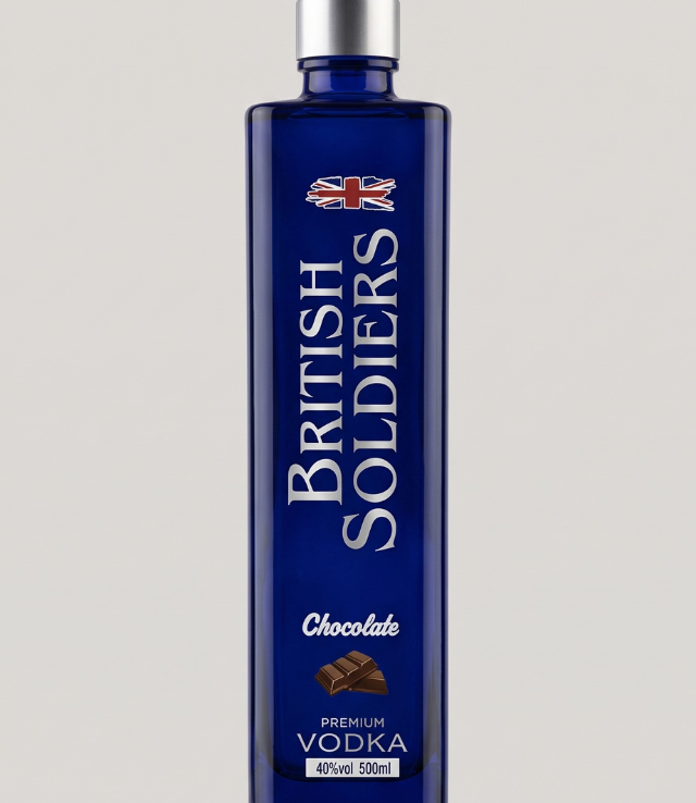 british soldiers chocolate vodka