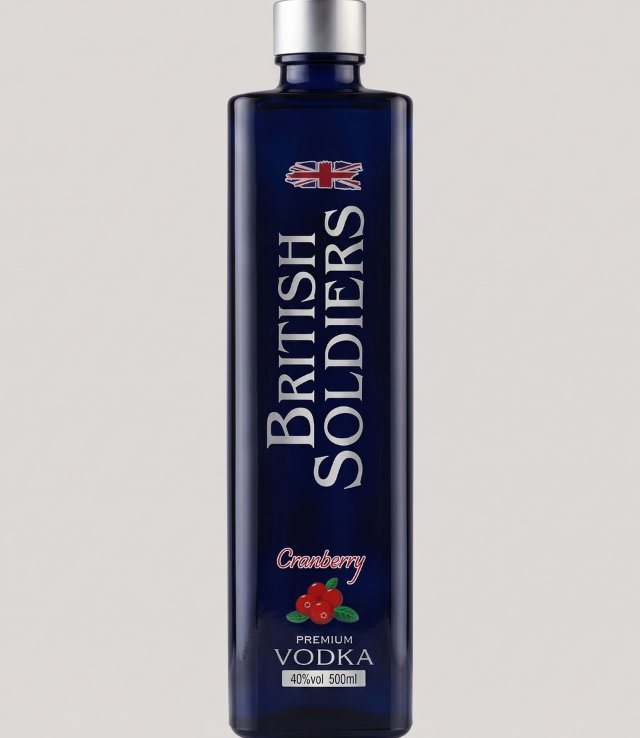 british soldiers cranberry vodka