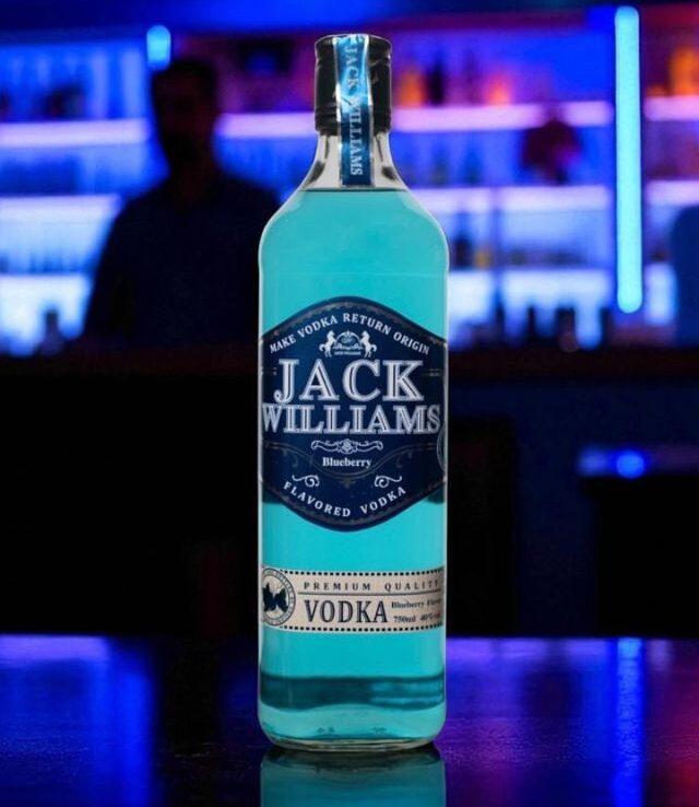 jack williams blueberry vodka
