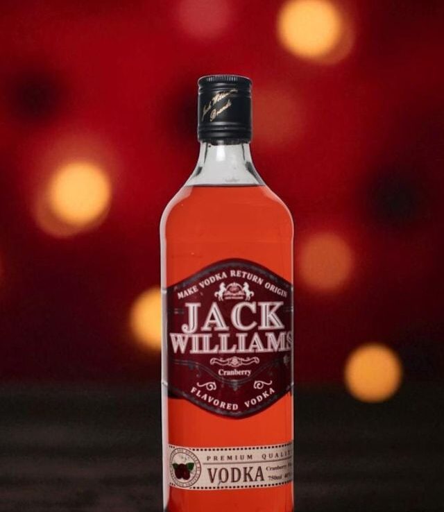 jack williams cranberry vodka