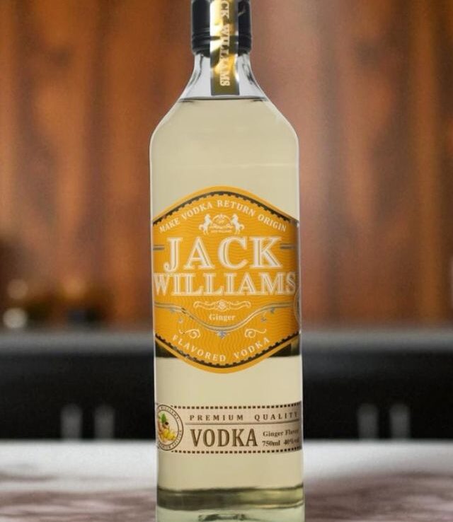 jack williams ginger vodka