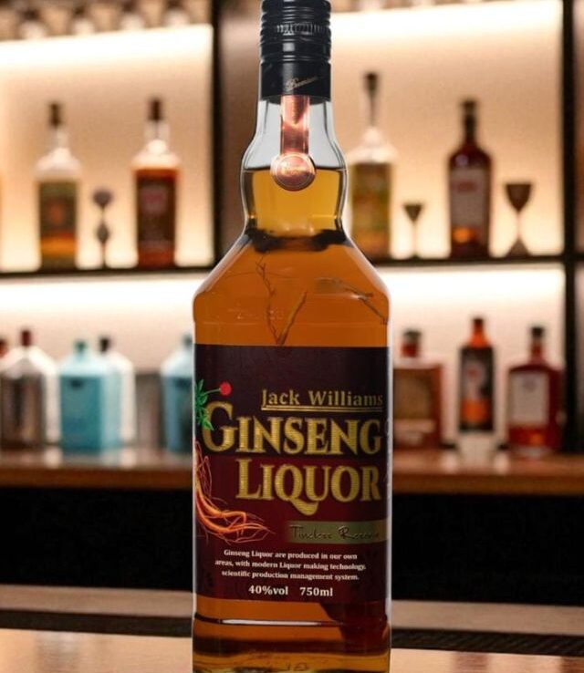 jack williams ginseng liquor