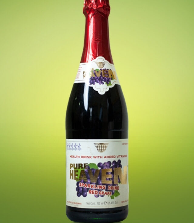 pure heaven wine bottle