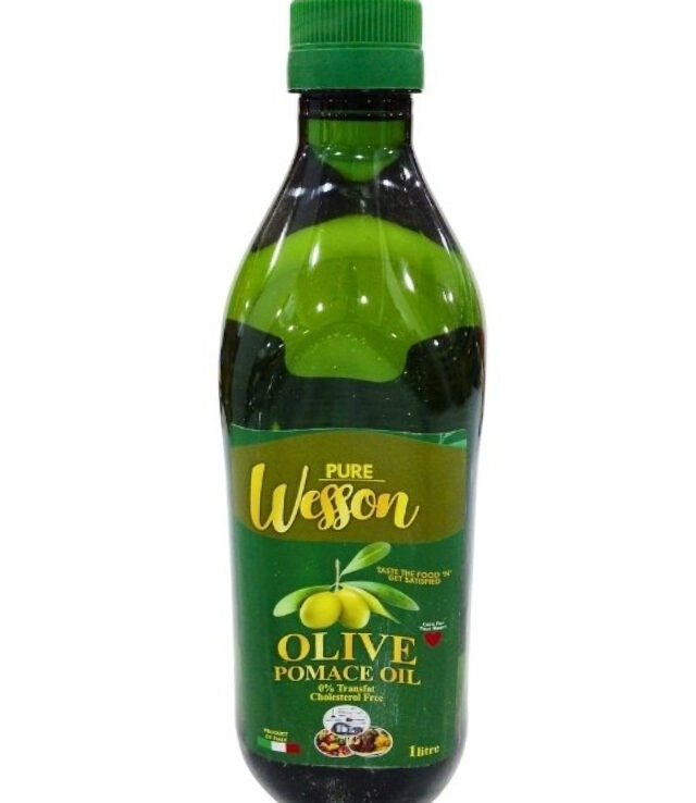 pure wesson olive pomace oil 1l