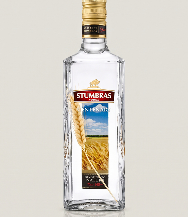 stumbra vodka cetenary