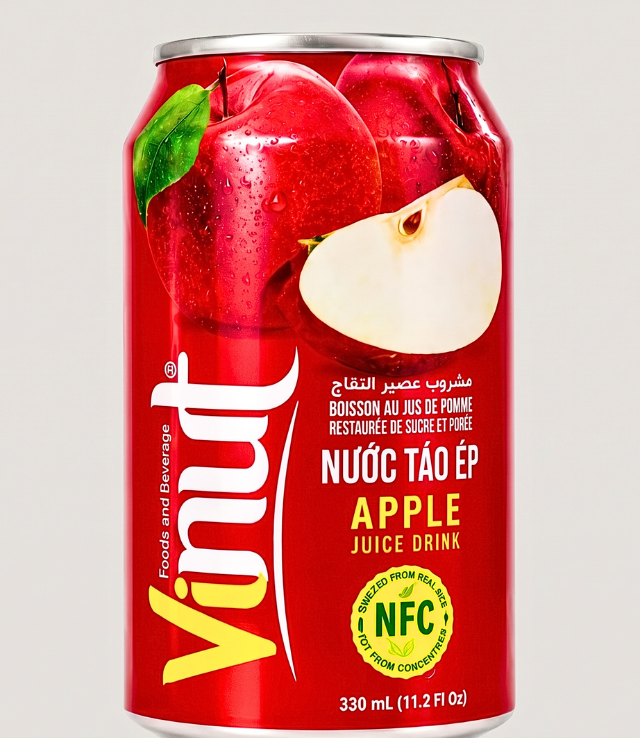 vinut apple juice drink