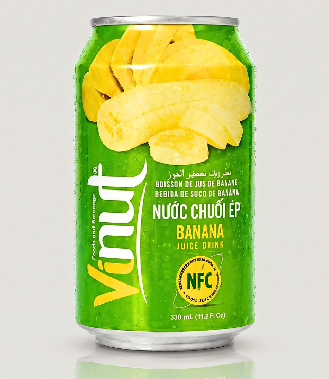 vinut banana juice drink