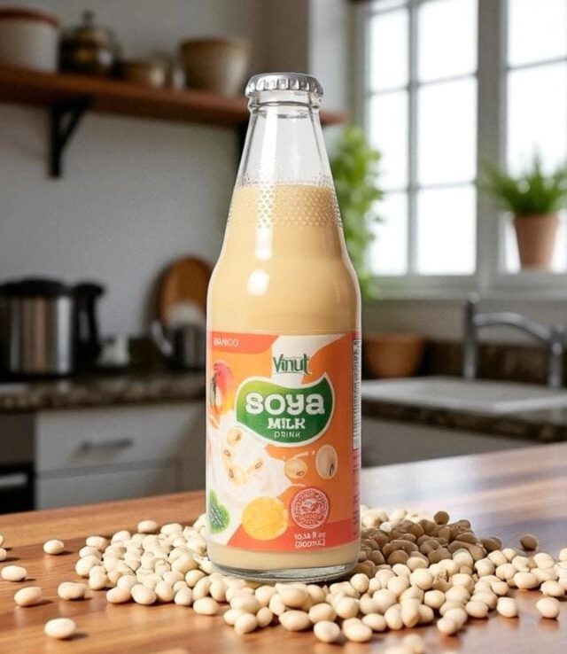 vinut soya milk drink mango